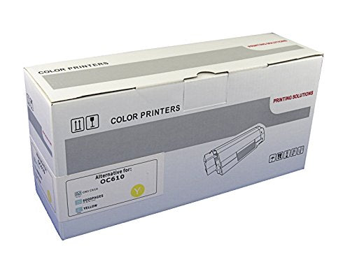 Okidata Brand C610n Standard Page Yield Yellow Toner - 44315301