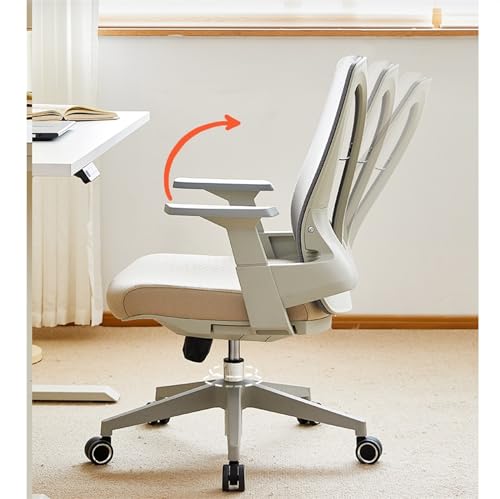 Ergonomic Office Chair Back Support Ergonomic Office Chair Ergonomic Chair Comfortable Sedentary Computer Chair Home Waist Study Chair Conference Chair Lift Seat for Home Working, Make Up, Gaming(Blue