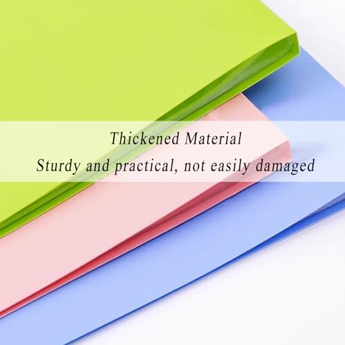 A3 Display Books 20 Pockets Folders with Pockets, Book Document Presentation Project Folder Pack of 2/Pink(Black)