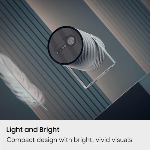 SAMSUNG 30” - 100” Class The Freestyle+ LFF3H Portable AI Smart Projector (2026 Model), FHD, On-the-Go Entertainment, Real-time Focus
