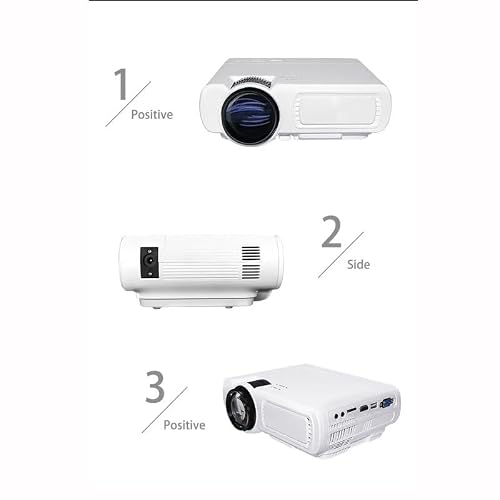 Portable T5 Mini Android Smart LED Projector Videos Home Cinema Movie Media Proyector