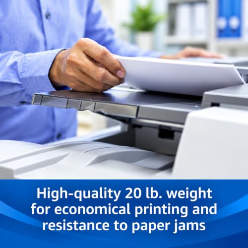 Printer Paper Office Grade 8.5 x 11 | 20 lb Copy Paper | 92 Bright | 40 Cartons | 200,000 Sheets