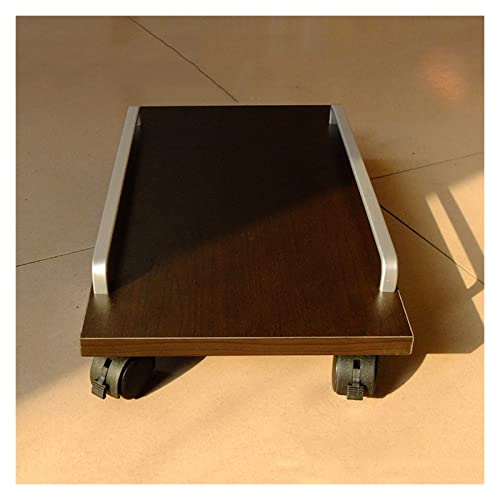 FATALE Computer Tower Stand CPU Rolling Stand, Mobile PC Holder, Computer Host Stand with Wheels Under Home Office Desk, Computer Tower Cart Computer Stand (Color : B, Size : Large)