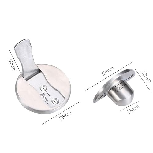 Stainless Steel Anti Collision Invisible Thickened Precision Cast Door Stop Without Drilling