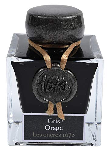 J. Herbin J.Herbin 1670 Anniversary Stormy Gray 50ml Bottled Ink (15009T)