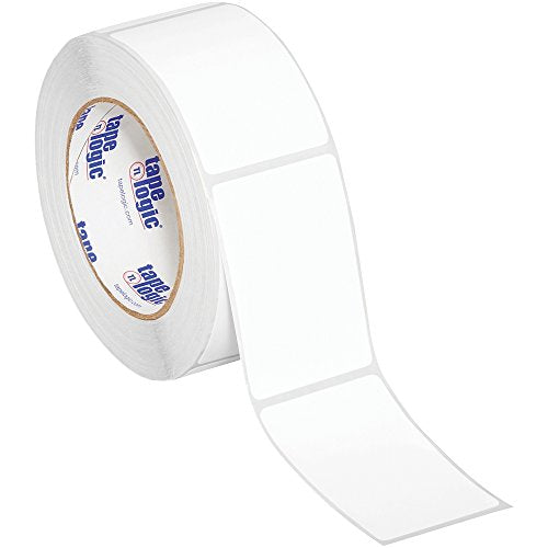 Aviditi Tape Logic 2 x 4 Inch Removable Adhesive Label Roll, Print or Write On, For Organization, Labeling, Crafts and DIY Projects, 2 Roll of 500 Labels