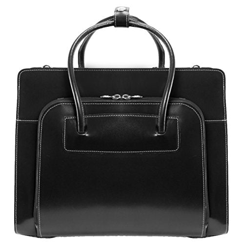 McKlein LAKE FOREST, 15" Leather Business Women Laptop/Tablet Briefcase Bag/Leather Case, Computer Travel Case, Laptop Professional Shoulder Bag