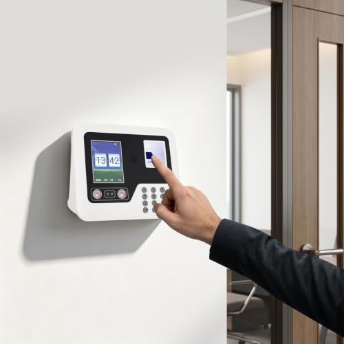 Jongpinth Employee Time Clock, Time Card Machine, Office Punch Clock