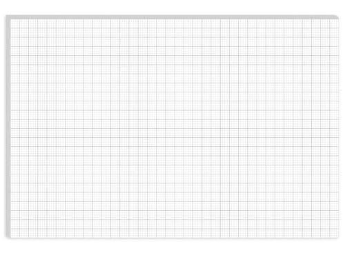 Graph Paper Pad - 36" x 24" Large Graph Paper, 30 Sheets/60 Pages, 4"x4" Ruled Grid Paper for Engineer Architect Designer Mathematician Draftsmen Sketch House Commercial Building Plan Drafting