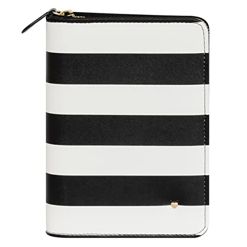 FranklinCovey - Miranda Simulated Leather Zipper Binder (Pocket, Striped)