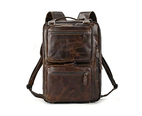 DDYYDS Men's Briefcase Multi Purpose Backpack Business Handbag Commuting Laptop Shoulder Bag