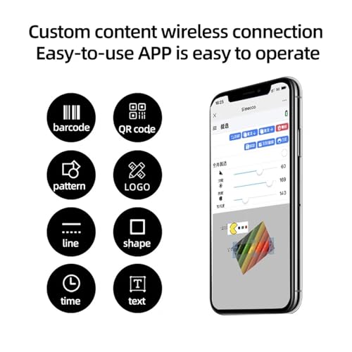 Portable Handheld Inkjet Printer for QR Barcode Date Coding WiFi