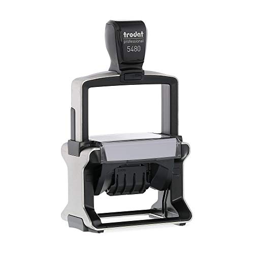Trodat Professional Dater 5480 2" x 2-3/4" - 4+4 Lines