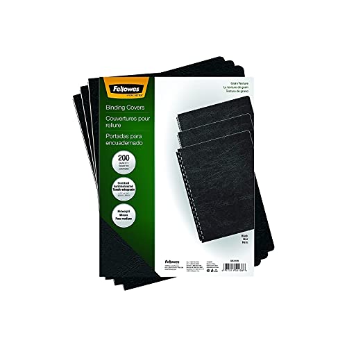 Fellowes Expressions™ Classic Grain Texture Presentation Covers for Binding Systems