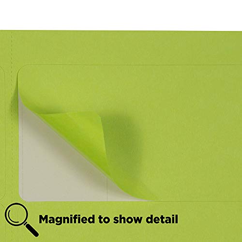 JAM PAPER Shipping Address Labels - Standard Mailing - 2 x 4 - Ultra Lime Green - 20 Packs of 120