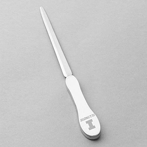M. LA HART University of Illinois Pewter Letter Opener