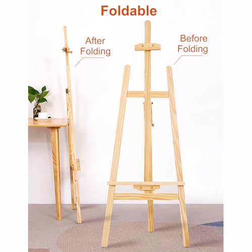 Magnetic Whiteboard Easel, Double Sided White Board, Dry Erase Board with Stand, Portable Whiteboard Foldable(80x100cm/31.5x39in)