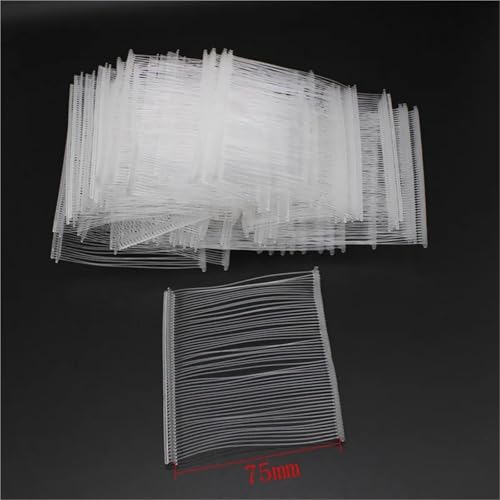 DWLANMLHYA Tagging Gun for Clothing, 5000pcs Pins Barbs Bullets for Garment Clothes Price Label Office Filing and Craft Project(75mm)
