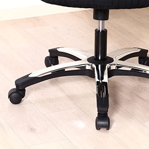 Fuji Boeki 82530 Master 3 High Back, Office Chair, Desk Chair, Mesh, Breathable, Black, Backrest Storage Space Included, Elevation Function, Locking Function