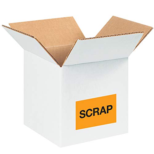 Tape Logic Aviditi Tape Logic Label, "Scrap", 2 x 3", L x W, Fluorescent Orange, Roll of 500 Stickers, for Inventory Control and Warehouse Organization