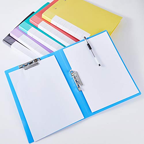 Clipboard Plastic Report Folder Folder Date Organization Date Storage Box A4 and Case Size Binder for CV/Appointment/Interview (10 packs) Office Storage Box
