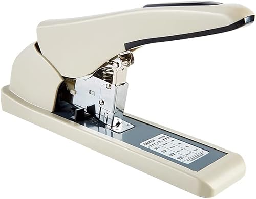 fhda Desk Staplers Large Heavy Duty Thickened Desk Staplers Handheld Push Stapler Labor Saving Desktop Stapler for Office Supplies Student Stationery Portable Desktop Staplers Home Office Supplies