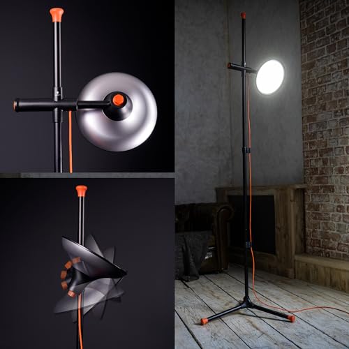 Daylight Artist Studio Lamp 2-6,000 Lux LED with 95+ CRI, 24cm Wide Shade