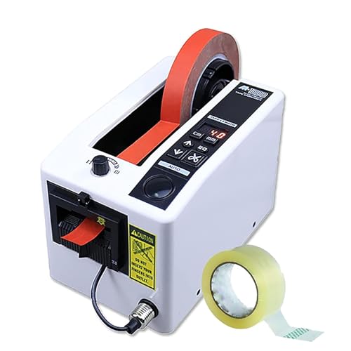 Automatic Packing Tape Dispenser Equipped with Built-in Cutting Blade, High Efficient Equipment for Daily Package Wrapping and Carton Sealing