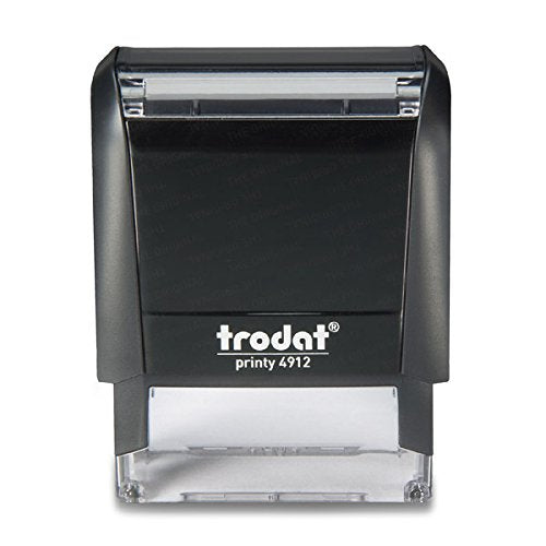 Custom-Imprinted Self-Inking Stamp Kit, 3/4" x 1 7/8" (4 Kits)