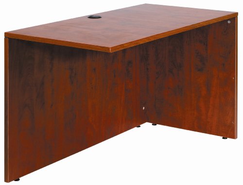 Boss Office Products N145-M Reversible Return in Mahogany