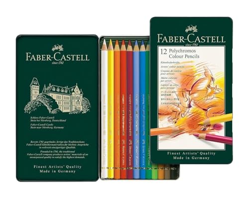 Polychromos Colour Pencils 12