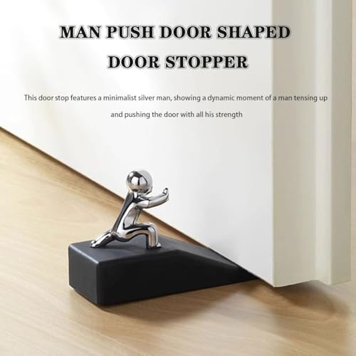 ZGLINMZ Door Stop Stopper Holder Man Creative,Home Anti-Collision Rubber,Nordic Style Decorative Ornaments