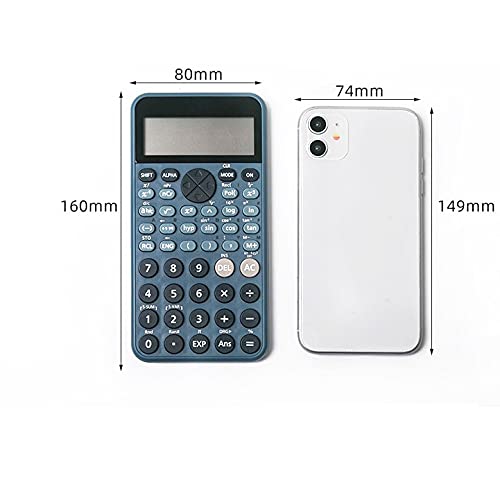 New Science Function Big Large Screen Calculator 240 Functions Solar and Battery Two Ways Power Fraction Hyperbolic for Students(E)