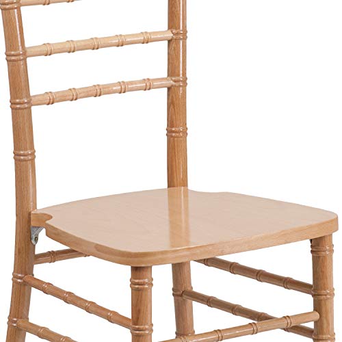 BizChair Natural Wood Chiavari Chair