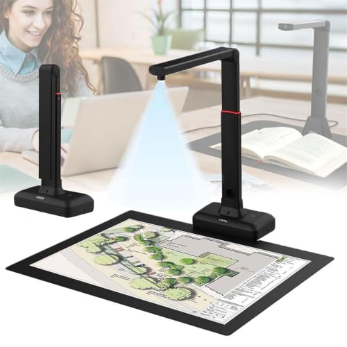 A2 Large Format Book Scanner, Document Camera Scanner