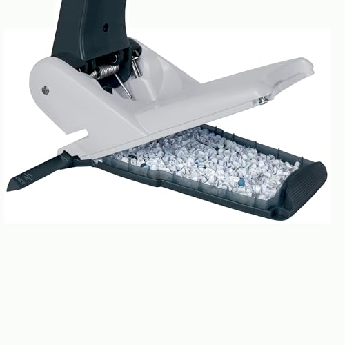 Esselte Leitz 51800035 Filing Hole Punch up to A3 6.5 mm with Stop Rail Blue