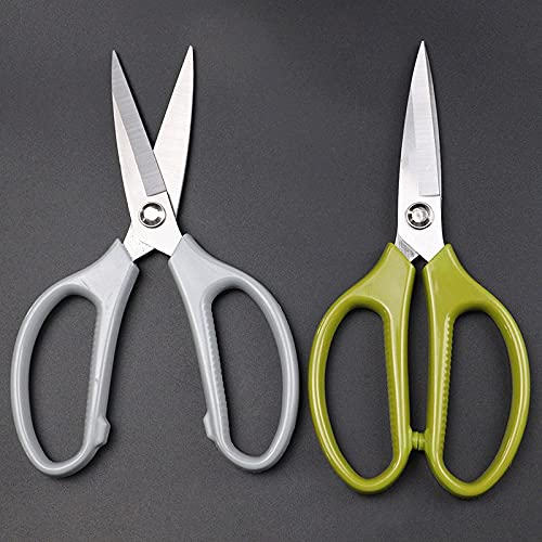 DSWMY Craft Scissors, Craft Scissors with Powerful Handle Multifunctional Kitchen and Office Sharp Cutting Tool