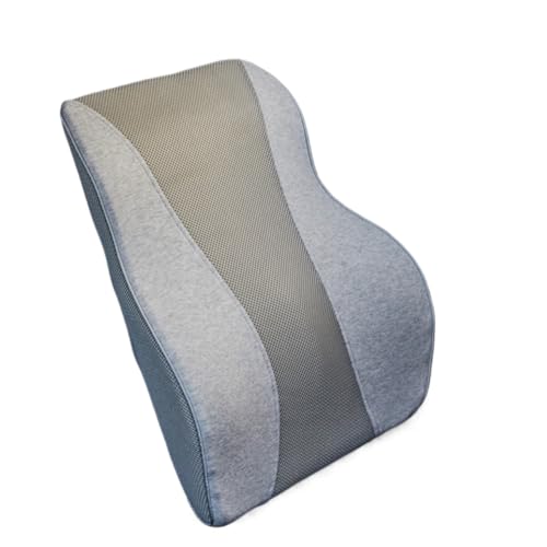 GFHSKRPL Memory Foam Lumbar Support Cushion for Back Waist Orthopedic Pillow Office Chair Car Seat Massage Pad