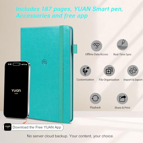 Digital Planner Notebook Real-Time & Offline Sync with Digitize Smart Pen