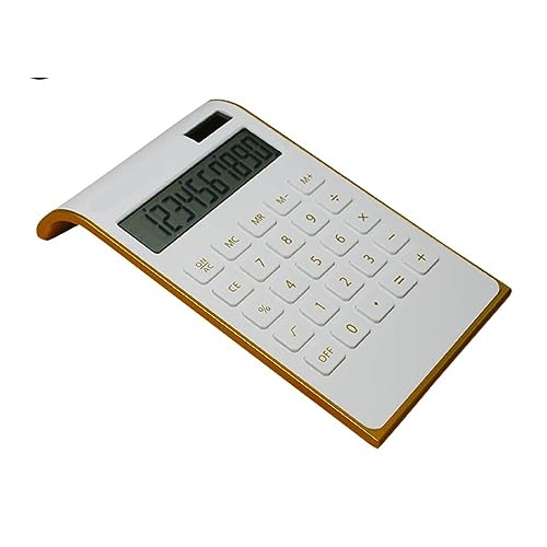 ZHIQISHI Scientific Calculator Calculators Desktop Calculator， Solar Energy Portable Mini Keyboard Dual Power Supply(Wit)(Wit)