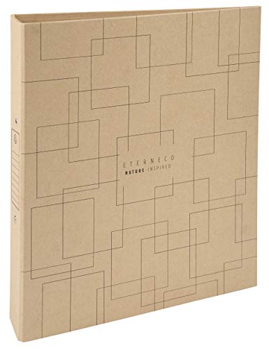 Exacompta Eterneco Ring Binders, A4, 2 Ring, 40mm Spine- Assorted Design, Pack of 10