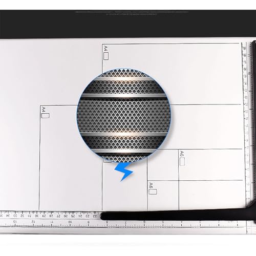 LHQYA Professional Rotary Trimmer, Engineered Paper Cutter, Accurate Scale/Clean Cutting/Number of Cutting Sheets: 15, for Photography Photos