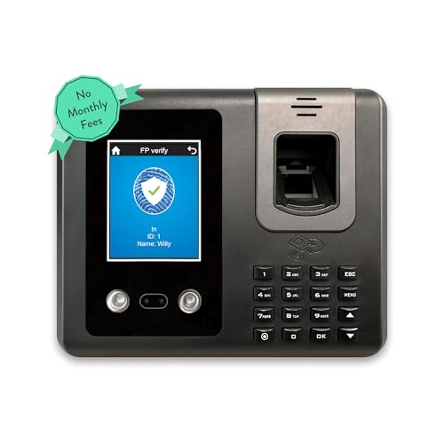 Acroprint Face Recognition Time Clock (No Monthly Fee) - RT200