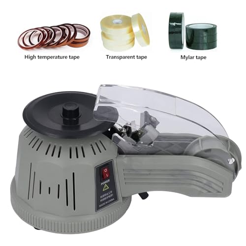 Rotary Disc Tape Cutting Machine, Automatic Tape Dispenser, 3-22mm Tape Width/1-58 Mm Cutting Length, for Warehouses, Schools, Offices
