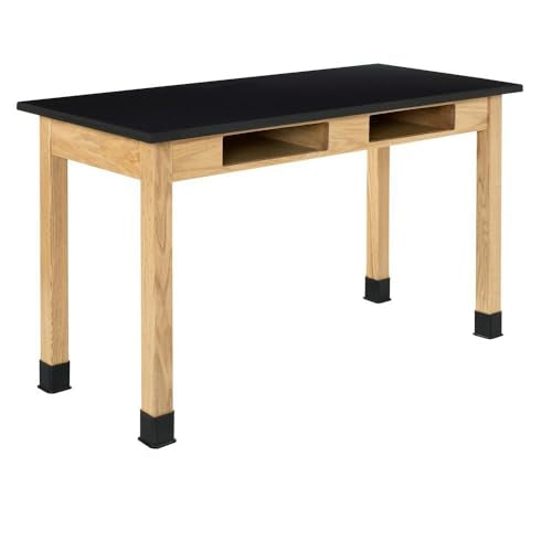 Diversified Spaces Book Compartment Science Table 54"x24"x30" Phenolic Top