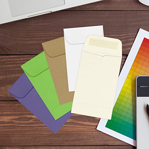 LUXPaper #1 Coin Envelopes | 2 1/4" x 3 1/2" | Natural Linen | 80lb. Text | 1,000 Qty