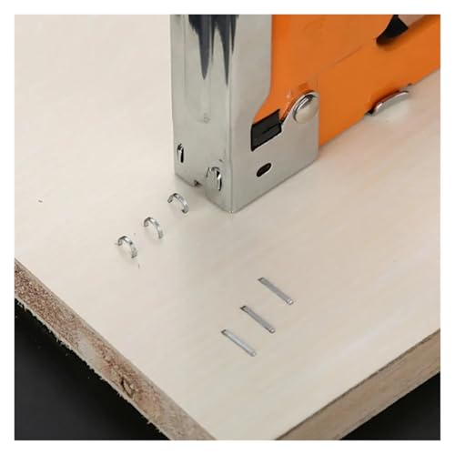 Oil-Free Pneumatic Staple Gun 4 in 1 Staple Gun Kit U-Shaped Nail Gun Heavy Duty Staple Gun with Stapler Remover and 1200pcs Staples Home Upholstery Tools