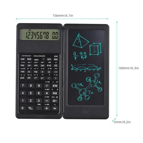 MVUYO FMURY Portable Calculator LCD Screen Science Smart Computer with Writing Board Tablet Computer Digital Drawing
