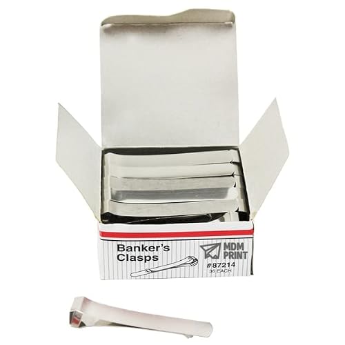 Bankers Clamp, Small, 3.25" Length, PK36