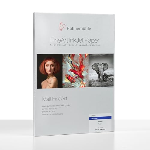 Hahnemühle Photo Rag Blanc A 4 188 g, 25 feuilles